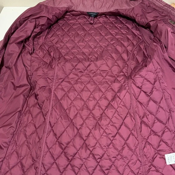 Lands End Quilted Down Coat, XL - Picture 11 of 11